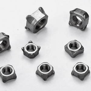 M2.5-M160;1/4''-4'' carbon steel galvanized metal steel m20 weld nut welded eye bolt with nut