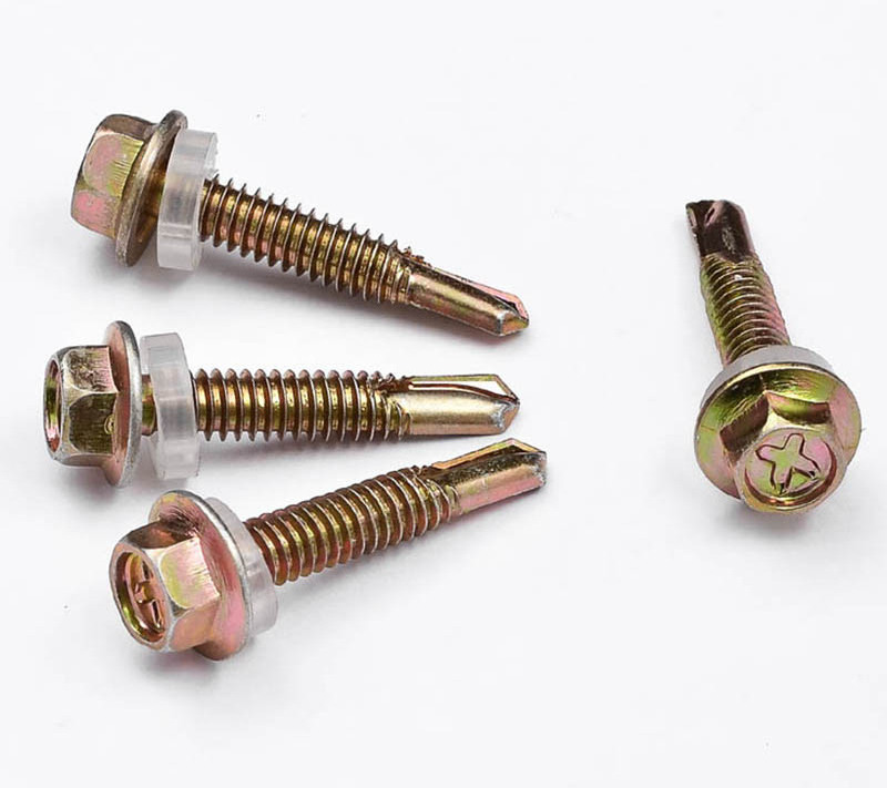 High Quality Length 9.5Mm-200Mm Tek Screw Self Drilling Screw Iron Cross Recessed Self Drilling Screw