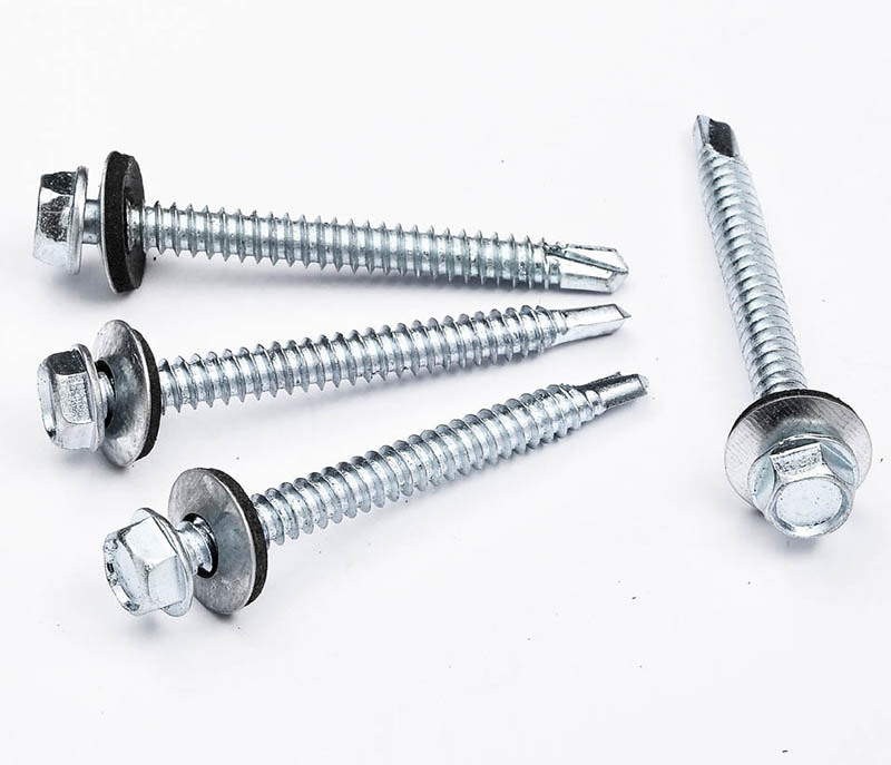 High Quality Length 9.5Mm-200Mm Tek Screw Self Drilling Screw Iron Cross Recessed Self Drilling Screw