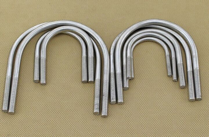 4.8/ 8.8/ 10.9/ 12.9 Grade Steel U Slot Bolt Metal Stainless Steel Zinc Plated Aluminium Galvanized U  Shape  Bolt With Nut