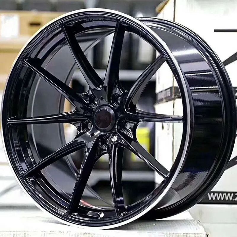 Hot design mag wheels for car 15 16 17 18 19 inch 2020 style black machine face jwl via wheels tyres for vehicles accessories