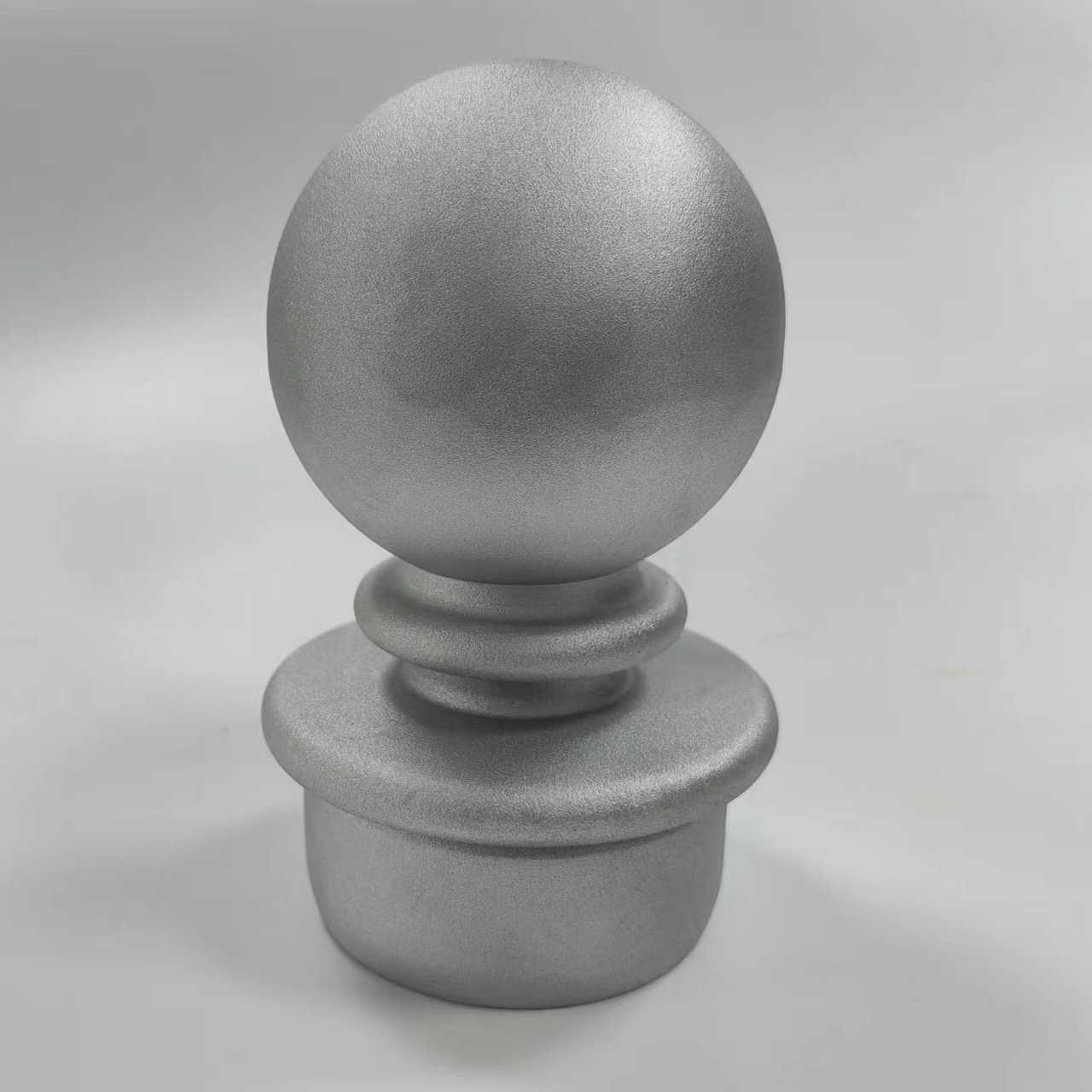 Chin OEM home decorators aluminium cast collection match ball curtain finial lift decorations