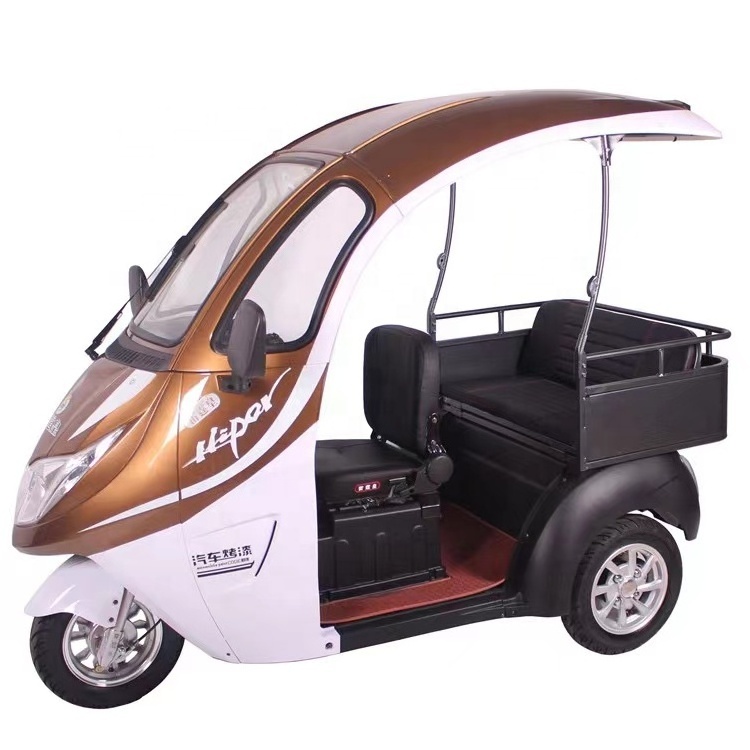 nice design taxi bike electric cargo tricycle with small cargo box