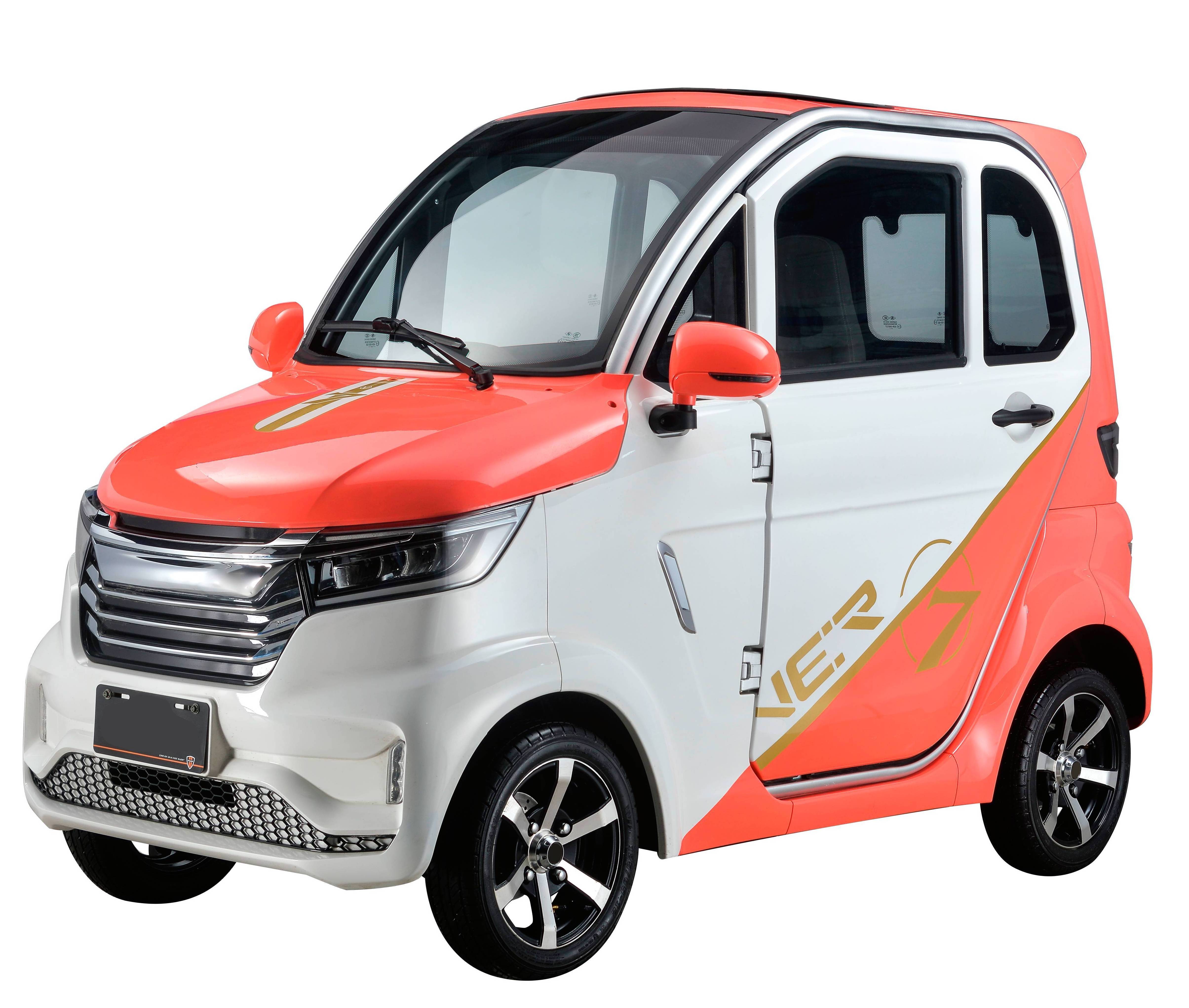 4 whee electric mini car  big space close body electric car