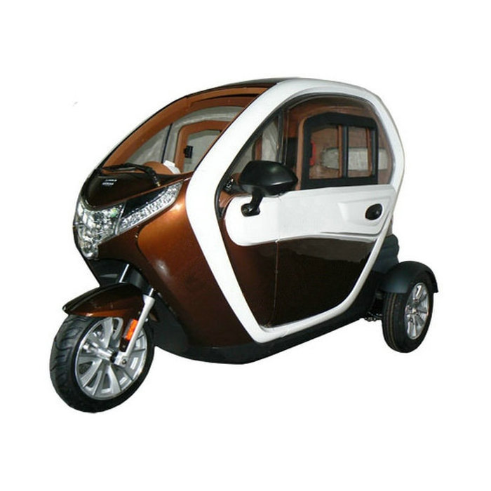 2023 New design electric Passager Tricycle Enclosed Type electric trike