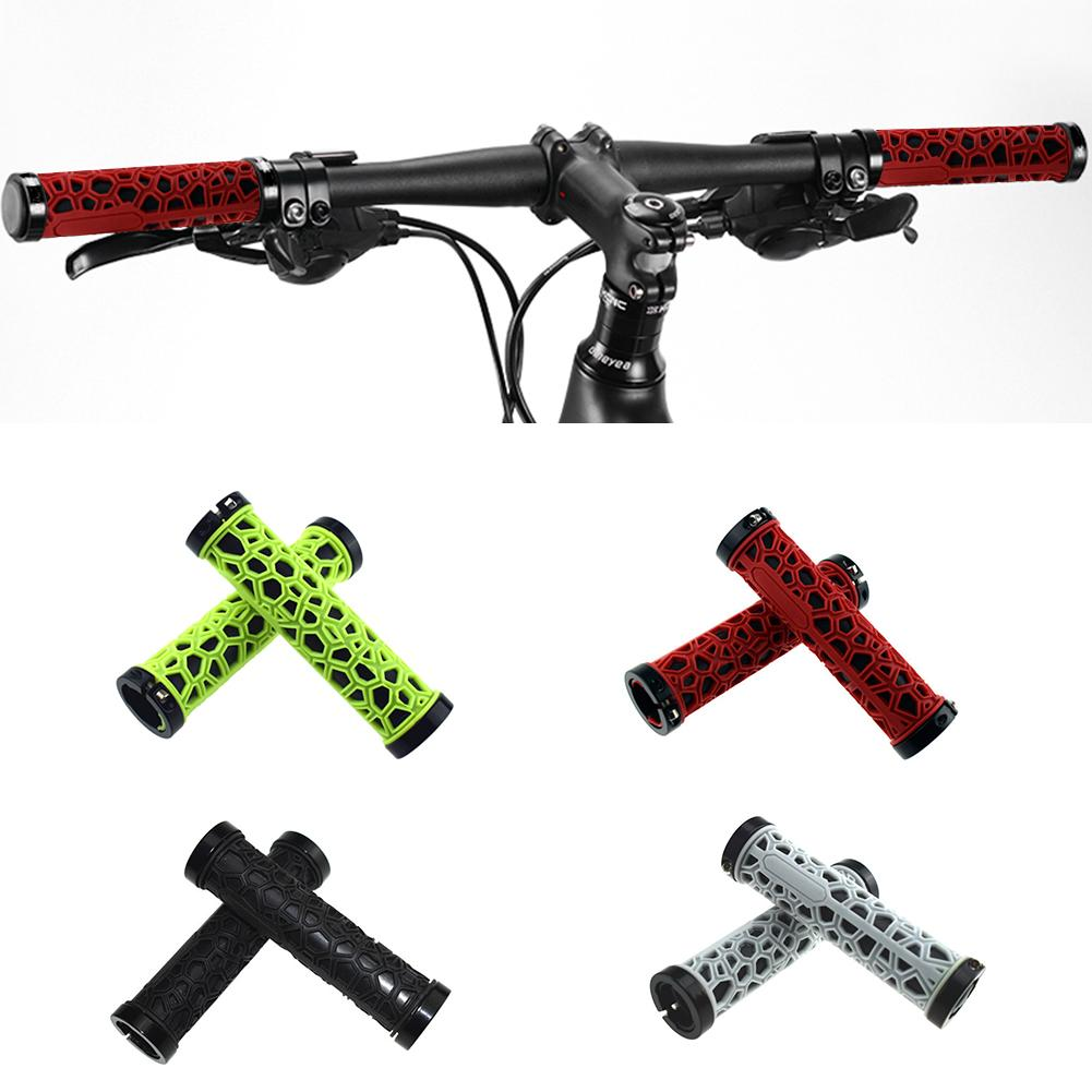 Ningbo HUALONG HL-G208 Water Cubic Two-sides Lock on GRIP TPR Anti-slip Bicycle Grips Dirt Bike grip