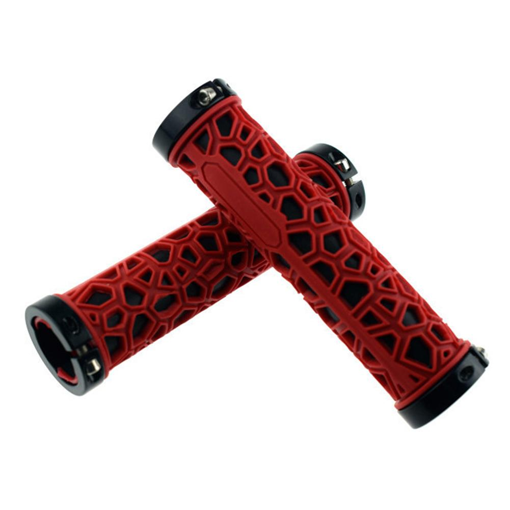 Ningbo HUALONG HL-G208 Water Cubic Two-sides Lock on GRIP TPR Anti-slip Bicycle Grips Dirt Bike grip