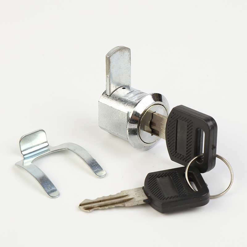 5/8 Zinc alloy hardware fitting chrome plated D19 Keyed alike/different Furniture cabinet mailbox lock