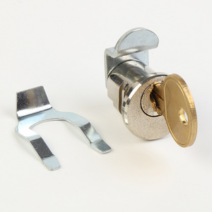 5/8 Zinc alloy hardware fitting chrome plated D19 Keyed alike/different Furniture cabinet mailbox lock