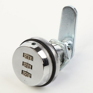 Round Shape 3 Digital Keyless Mailbox code Combination Cam Lock For metal and wooden mail box