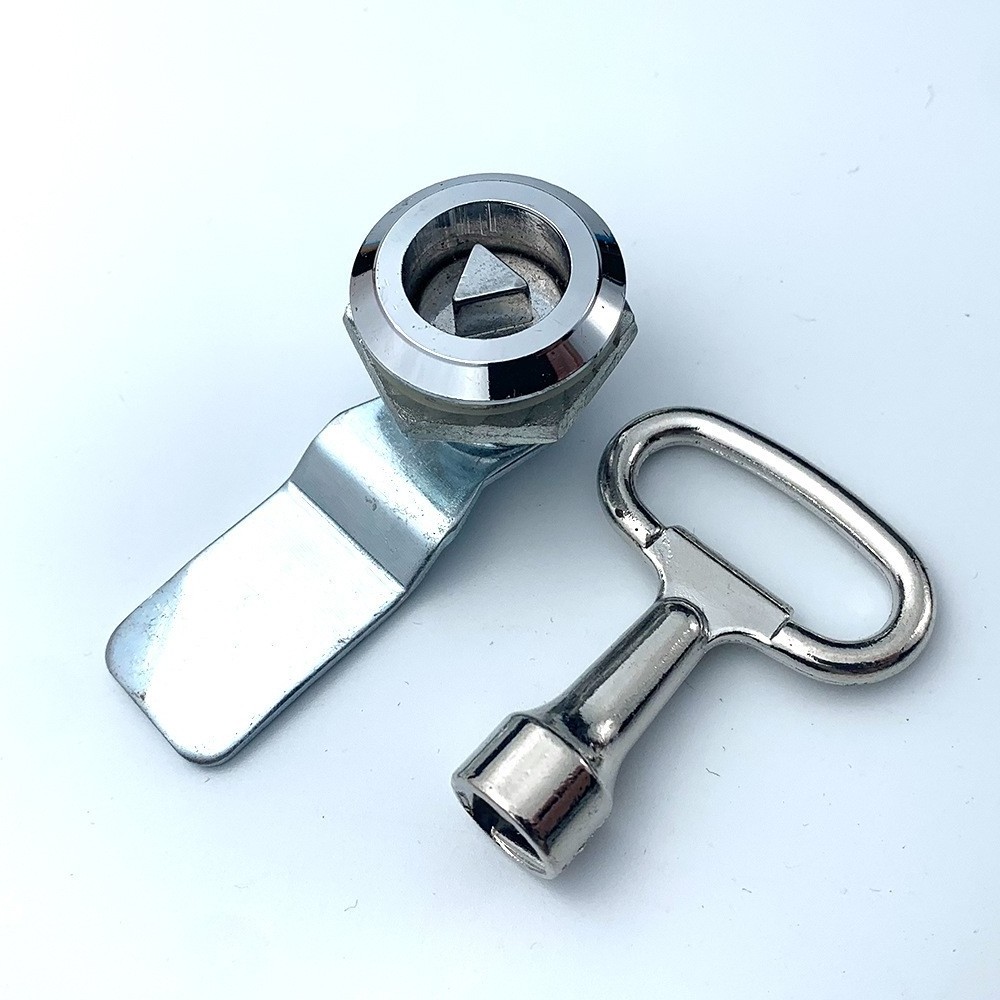 MS705 Electrical Metal Cabinet Zinc Alloy Bright Chrome Plated Quarter Turn Cam Latch