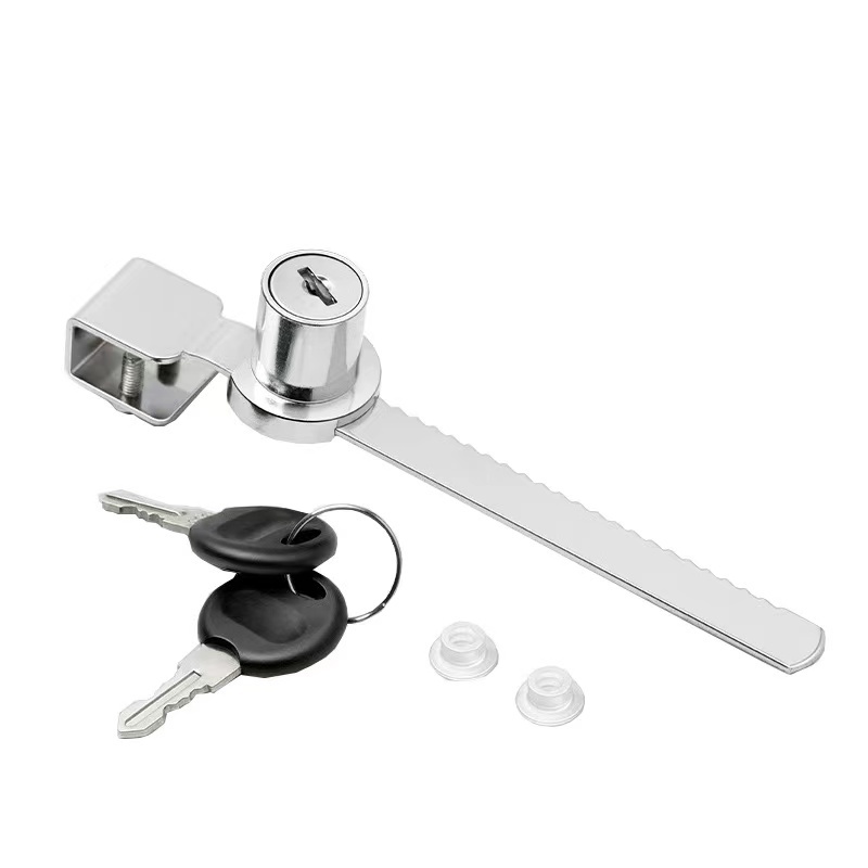 Zinc alloy furniture door lock cabinet sliding glass cabinet lock showcase lock