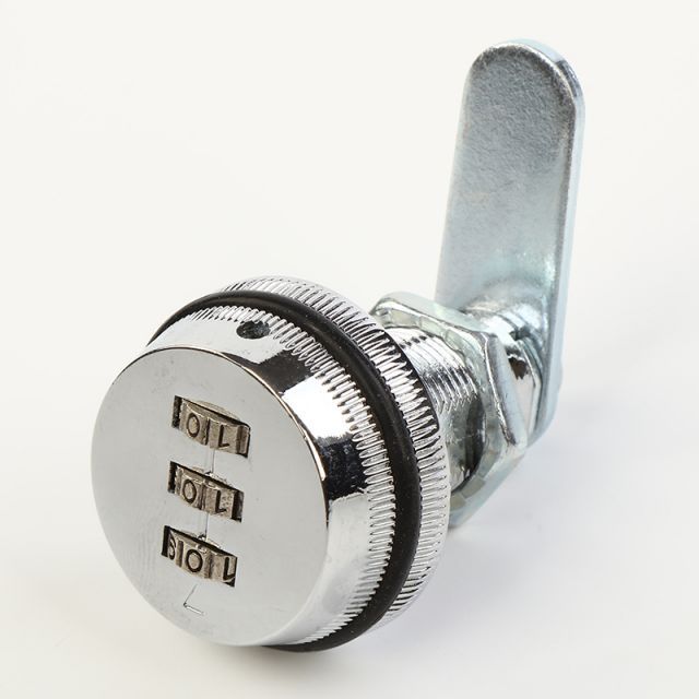 Zinc alloy 3 digit combination mechanical lock for lockers