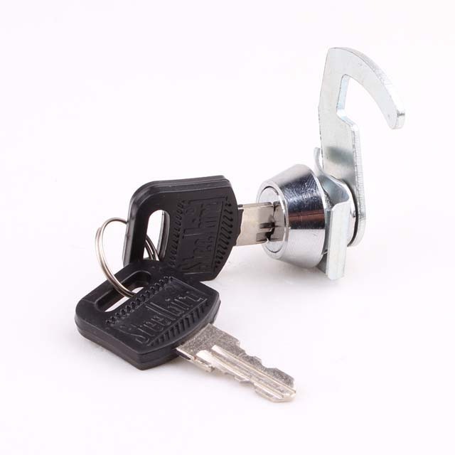 HS108 Zinc Alloy Blade Light-duty Metal box lock for small box key locker lock