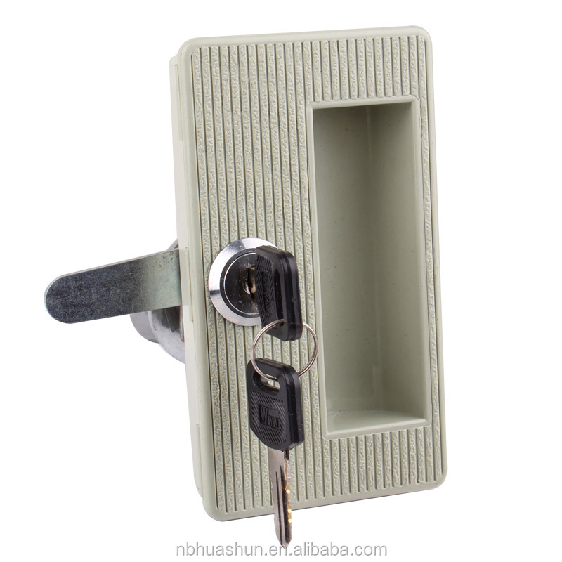 HS119A ABS plastic handle zinc alloy furniture cabinet door combination lock