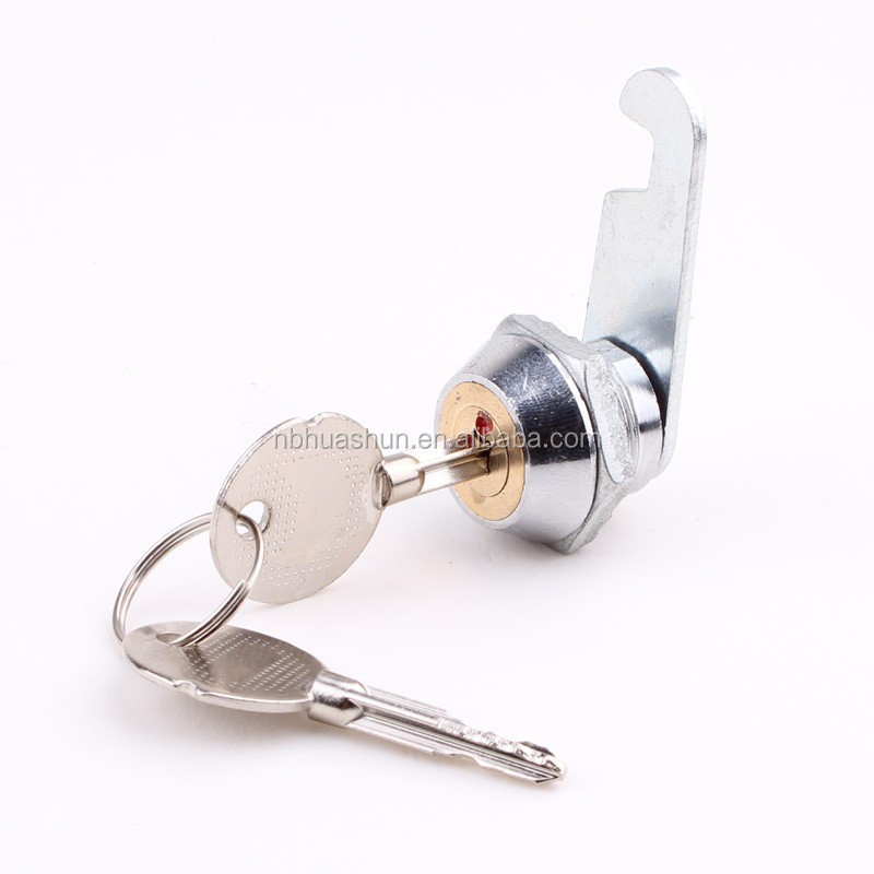 HS216-S top quality brass cylinder and zinc alloy lock cabinet door lock small cross cam lock