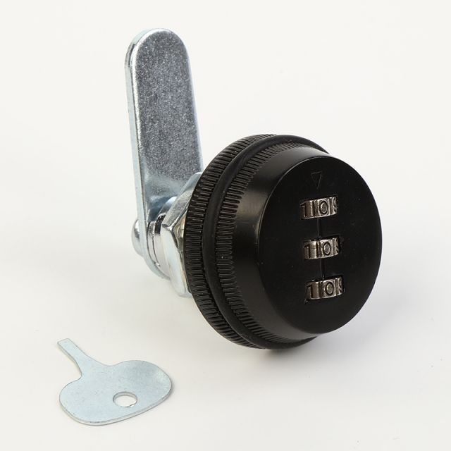 Zinc alloy 3 digit combination mechanical lock for lockers