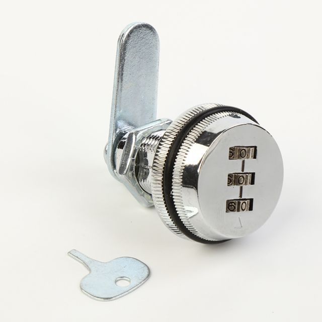 Zinc alloy 3 digit combination mechanical lock for lockers