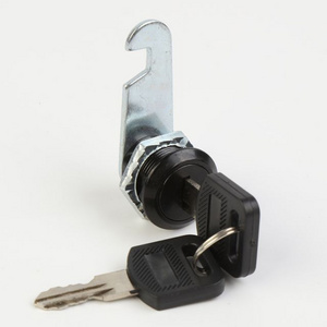 Zinc alloy cylinder hardware fitting D19 Keyed alike/different cabinet lock for furniture