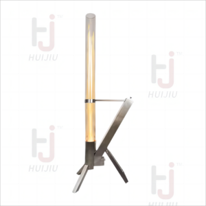 Stainless steel safety glass Gas tube flame wood pellet patio heater for Outdoor Garden Use