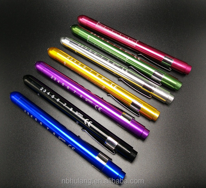 Diagnostic Medical Reusable LED Pen Torch Doctor Nurse EMT Emergency Pen Flashlight HL-8073