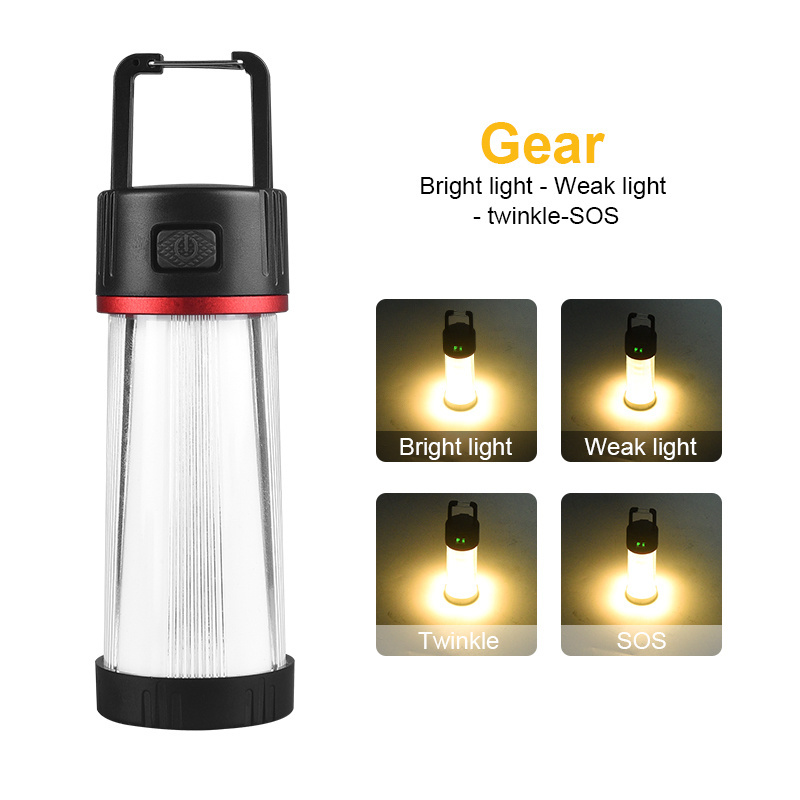 Best Rechargeable flashlights Camping Lantern multi functional work lights for outdoor