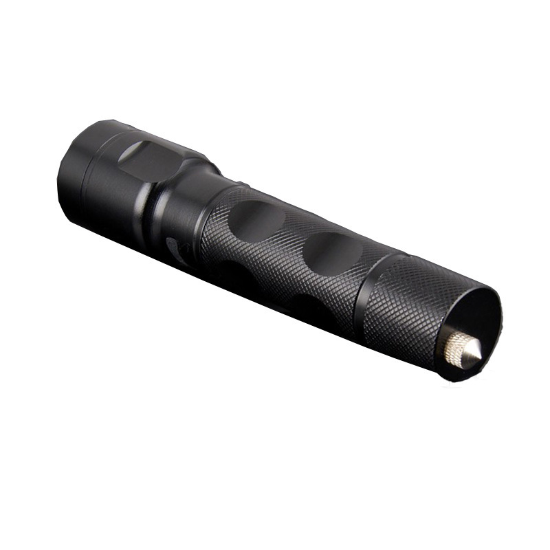 Wholesale  Police Security tactical Flashlight high quality rechargeable flashlight with hammer self defense weapons