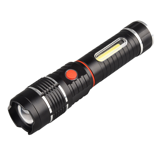 Top Rate magnet tail aluminium COB window flexible  led torch rechargeable Zoom Work Light