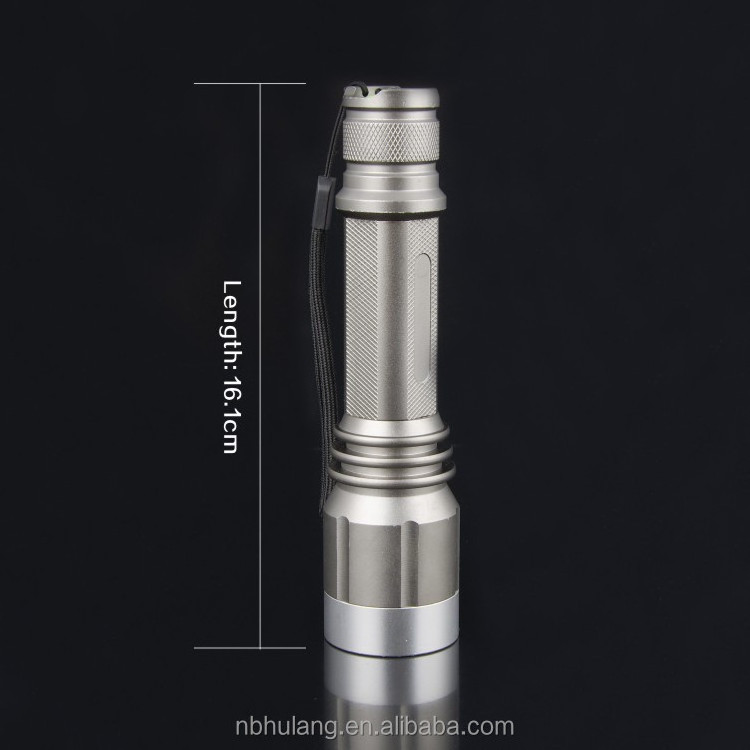 OEM logo brand flashlight torch aluminum led torch HL-6108