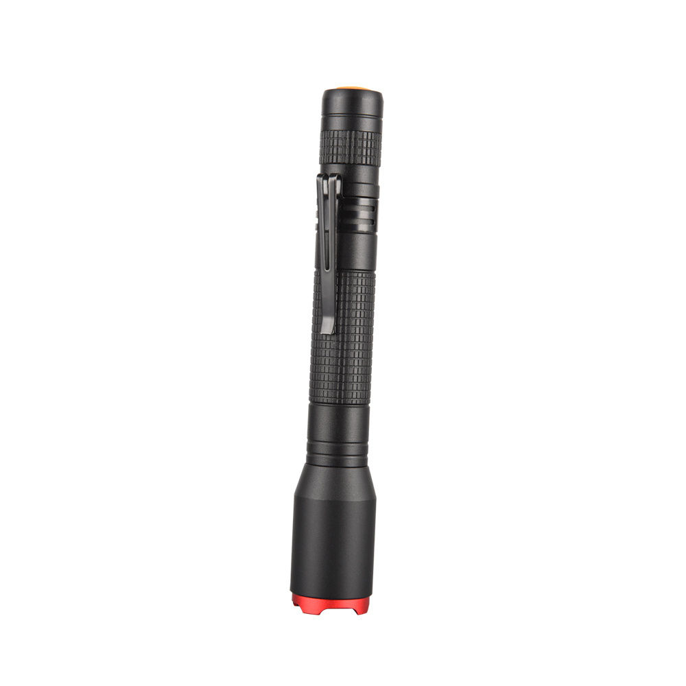 250 Lumen High Power Led Zoom Tactical Flashlight EDC Zoom Torch AA Dry Battery Zoom Flashlight