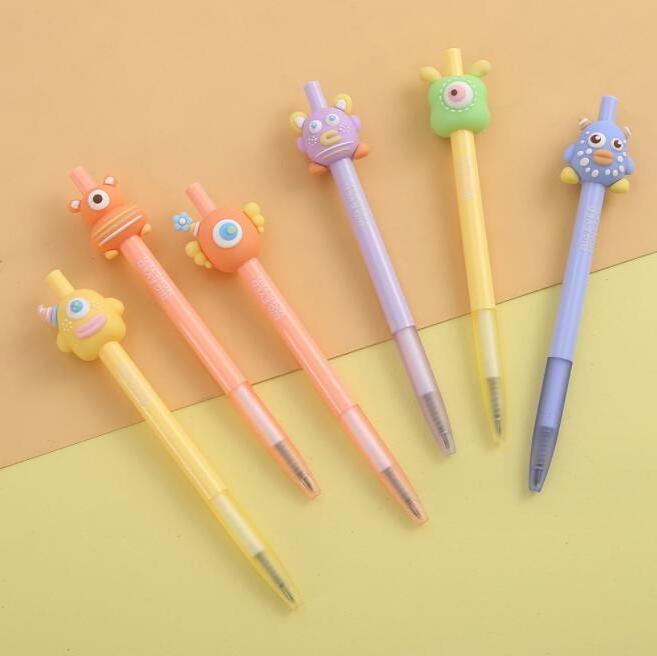 Big Eyes Monster Eternal Pencil Unlimited Writing Pen Student Stationery Endless Pencil