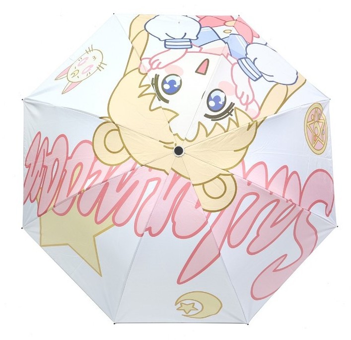 Manufacturers sell new products directly and sell cartoon beauty girl bear folding anti-UV sun umbrella