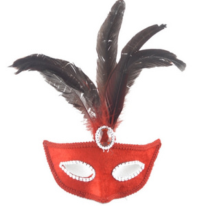 Halloween ball party maskss Venetian feather mask Eye maskss lady