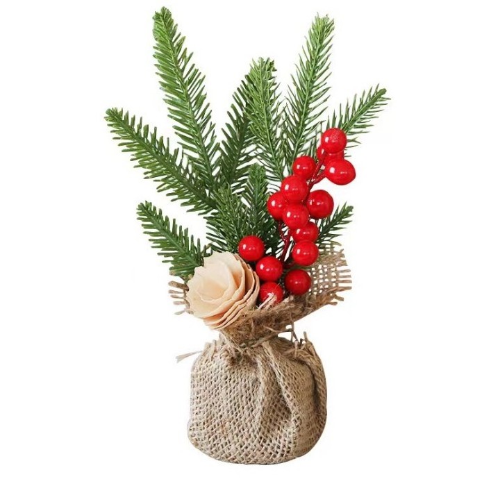 New Christmas Decoration Mini Christmas Tree window display desktop atmosphere for potted Christmas tree