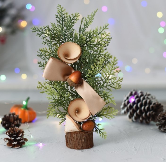 New Christmas Decoration Mini Christmas Tree window display desktop atmosphere for potted Christmas tree