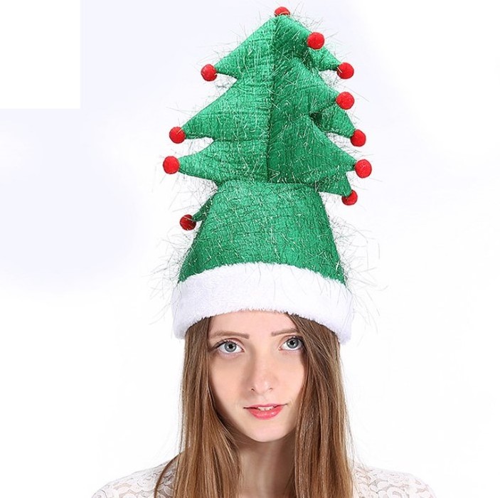 Holiday party Christmas hat decorations Christmas tree hat