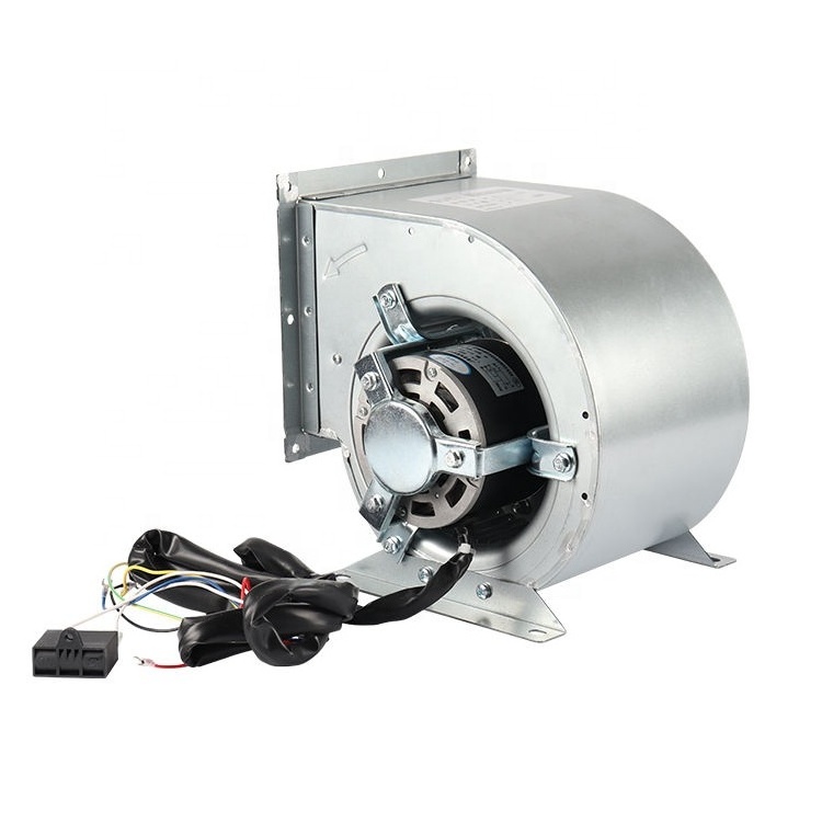 7/7 Dual Inlet Centrifugal Blower Fan Forward Curved Centrifuge Blower Driven by Direct AC Motor 250W 1200 Cfm Airflow Duct Fan