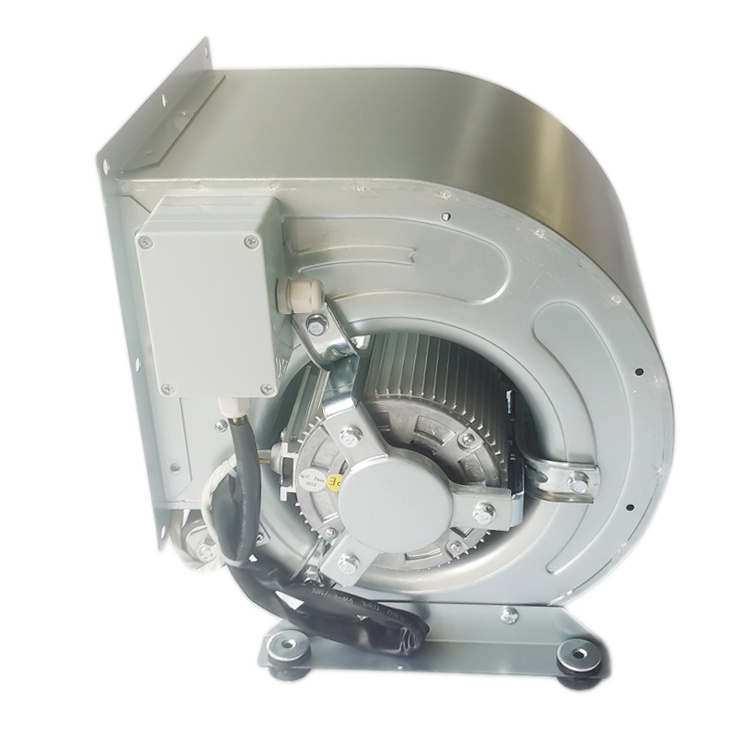 7/7 Dual Inlet Centrifugal Blower Fan Forward Curved Centrifuge Blower Driven by Direct AC Motor 250W 1200 Cfm Airflow Duct Fan