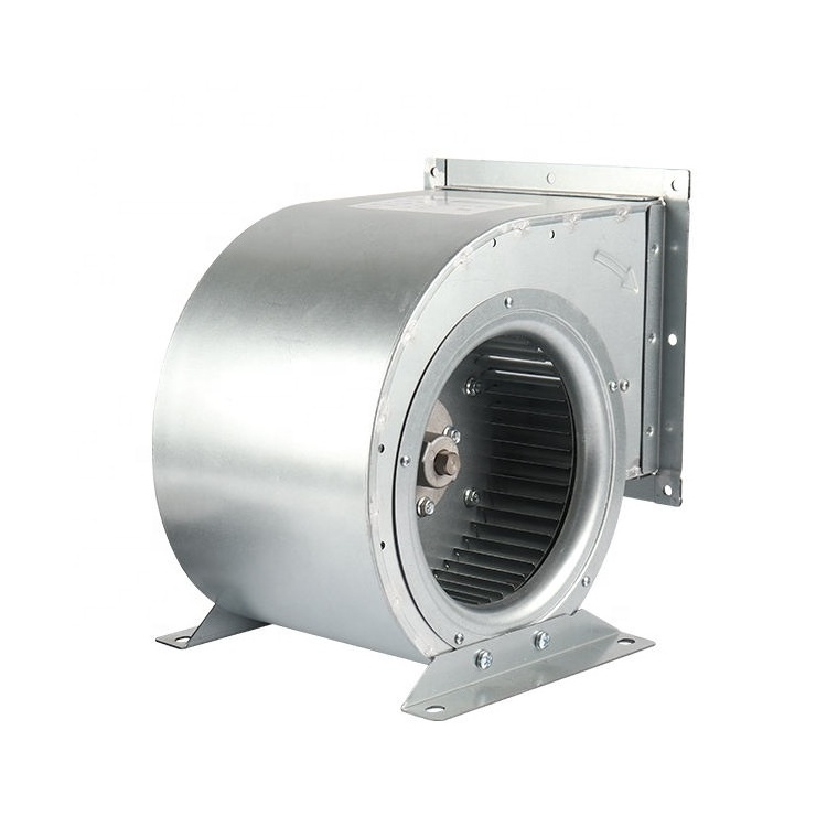 7 Inch Scroll Housing Cabinet Inline Centrifugal Fan With Steel Plastic Impeller 150W AC Motor for Air Stream