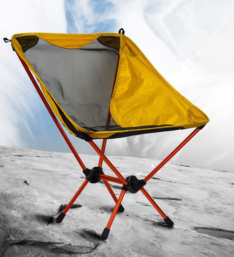 Outdoor folding dining chair beach chair camping fishing portable folding beach chair