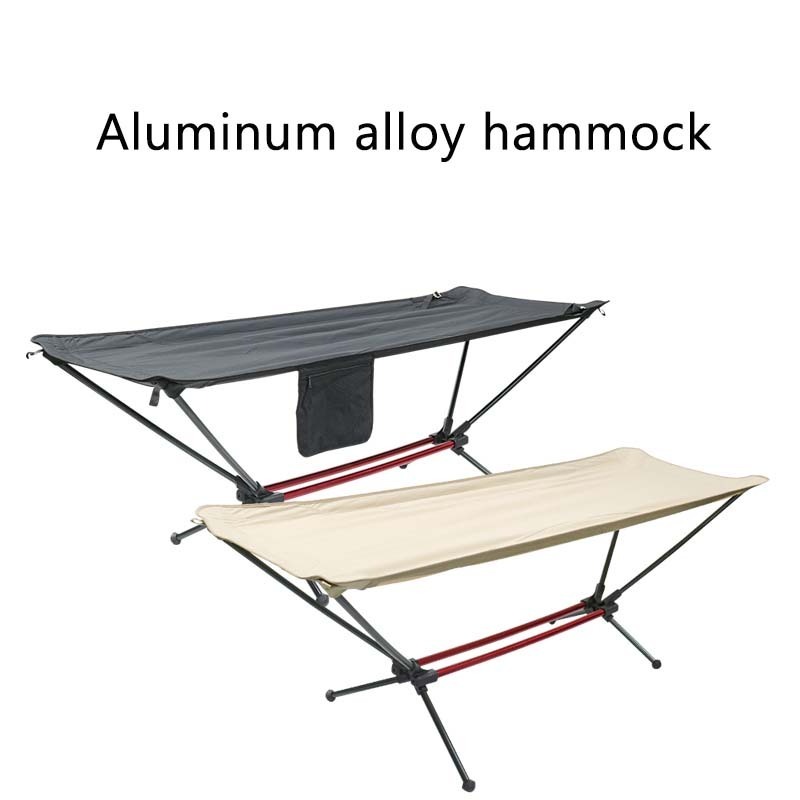 2023 the factory sells well Outdoor camping Garden Portable Hanging Bed folding Stand hammock