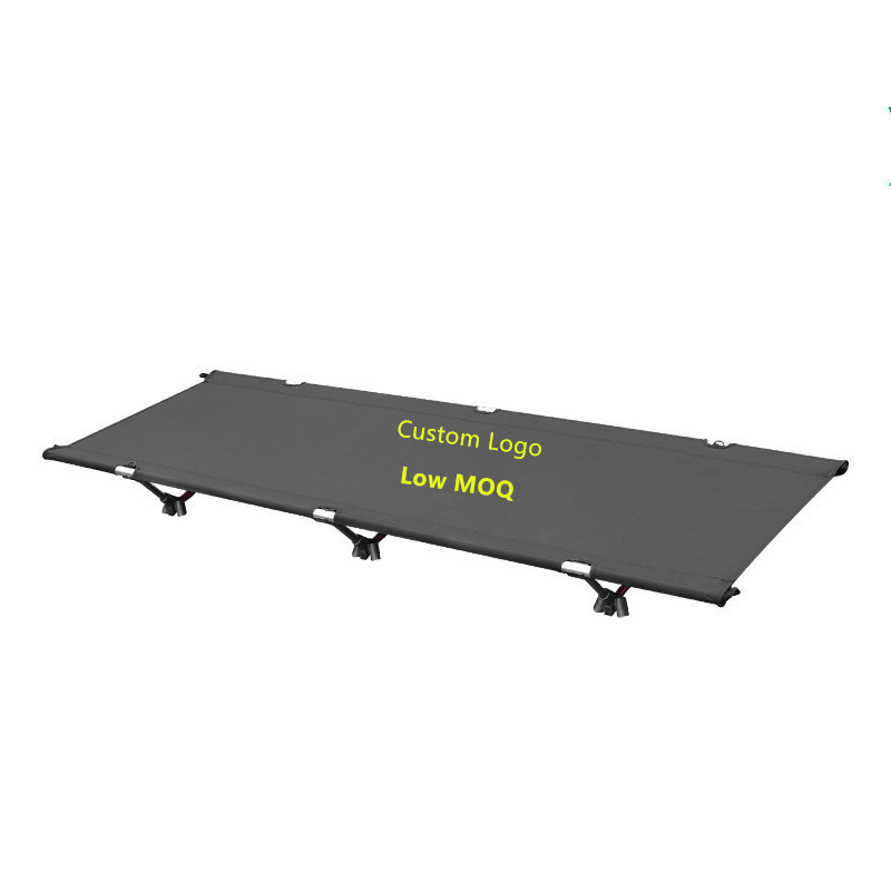 Top quality customized adjustable height Outdoor folding camping bed cot tent cot for travel