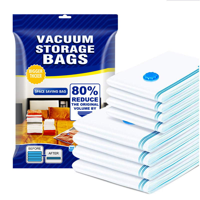 Manufacturers compressed space saver bags vacuum storage bags set 6