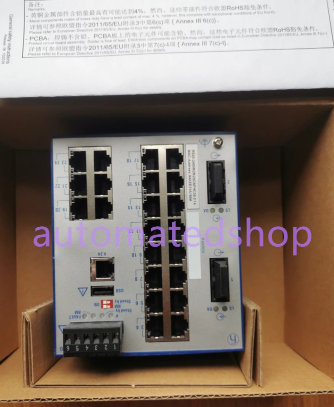 RS20-2400M2M2SDAPHC09.0.14 HIRSCHMANN industrial switch brand new