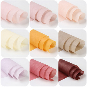 Waterproof non-woven waterproof flower wrapping paper South Korea cotton packaging paper waterproof wear-resistant  breathable