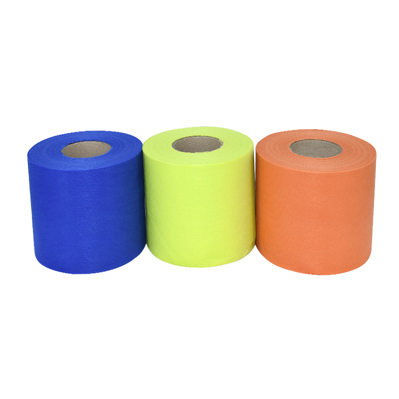 Roll Material for Car Upholstery Spunbond Non Woven Fabric 100% Polyester 100gsm Nonwoven Filter Fabric Lightweight Embossed Dot