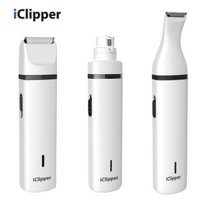 Iclipper-N4 5 in 1 hot sale multi-function Cordless Dog Clippers pet cleaning&grooming tool pet clipper