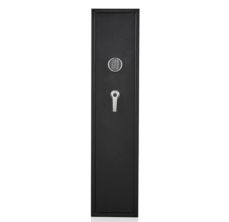 Hot sale Large Electronic Lock Metal Gun Safe Cabinet Big Gun Safe Keypad 4 Position Safe Black Gun Cabinet