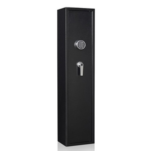 Hot sale Large Electronic Lock Metal Gun Safe Cabinet Big Gun Safe Keypad 4 Position Safe Black Gun Cabinet