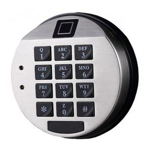 Metal Keypad Swing Lock Gun Electronic Fireproof combination safe lock Biometric Fingerprint Safe Lock for Vault/ Safes